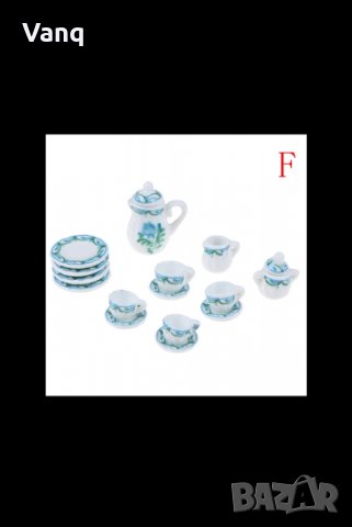 Порцеланов сервиз за барби, снимка 15 - Кукли - 32173546