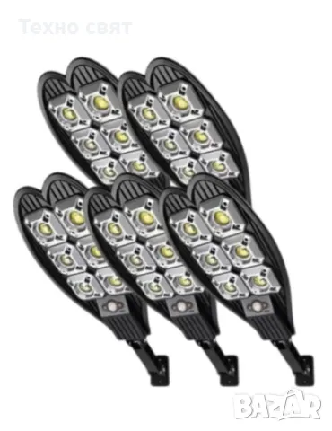 ПРОМО 5бр=99.99лв Соларна 2400W LED Лампа IP65+стойка+дистанц, снимка 6 - Соларни лампи - 47695624