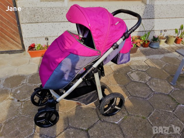 Бебешка количка Bebetto Nico 2 в 1, снимка 7 - Детски колички - 39386228