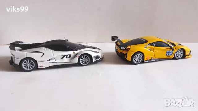 Bburago Shell Racing Ferrari Bluetooth - Мащаб 1:41, снимка 5 - Колекции - 48496718