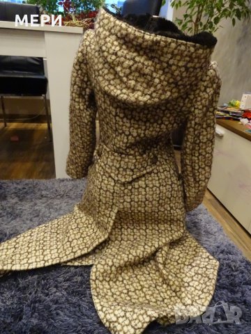 Вълнено бутиково Манто International Style, снимка 3 - Палта, манта - 27563594