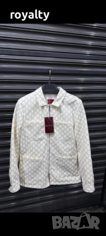 Gucci Бяло Мъжко Палто 
