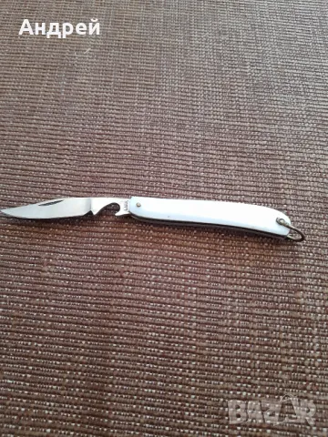 Стар джобен нож,ножка Lark, снимка 3 - Други ценни предмети - 47992020
