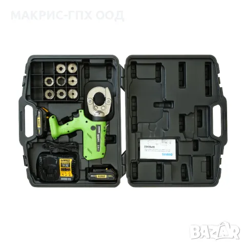 Професионална акумулаторна преса за кербоване Г-образен тип, 6-300 мм², 62kN,Stanley Infrastructure, снимка 3 - Други инструменти - 35362375