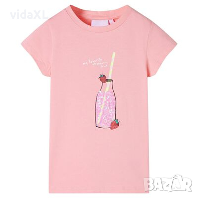Детска тениска, розова, 92, снимка 1 - Детски тениски и потници - 44852324