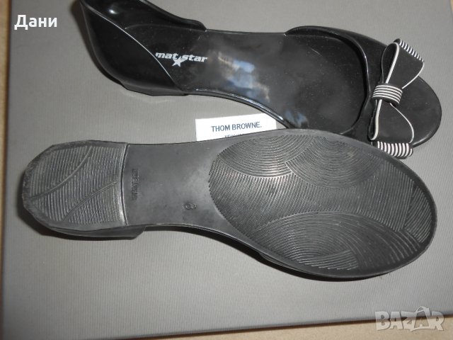 Дамски обувки, тип пантофка, от висококачествен силикон с модерен дизайн и красива панделка, снимка 4 - Сандали - 26638288