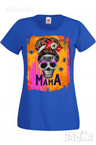 Дамска тениска Halloween 11,Halloween,Хелоуин,Празник,Забавление,Изненада,Обичаи,, снимка 4 - Тениски - 38146669