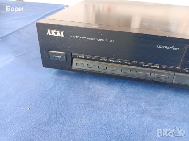 AKAI AT-52 Стерео тунер, снимка 5 - Радиокасетофони, транзистори - 43353688