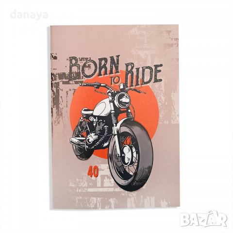 2427 Тетрадка малък формат, широки редове, вестникарска хартия, 40 листа, снимка 5 - Ученически пособия, канцеларски материали - 34076369