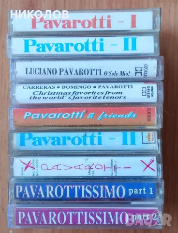 ЛУЧИАНО ПАВАРОТИ , снимка 2 - Аудио касети - 48981238
