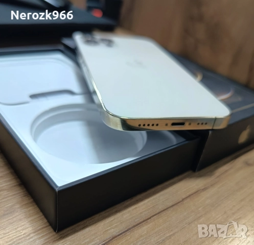 iPhone 12 pro Gold/128gb, снимка 3 - Apple iPhone - 52594308