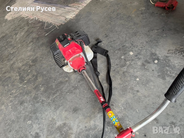 251025 тример за трева kraftworld  / бензинов  -цена 130 лв или 66,47 евро  смр - нов използван е ед, снимка 4 - Градинска техника - 52175184