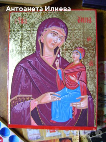 Икона Св. Мина, снимка 7 - Икони - 20837968
