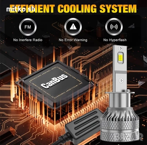 Промо Led H1, H4, H7 автомобилни крушки, снимка 4 - Аксесоари и консумативи - 52526178