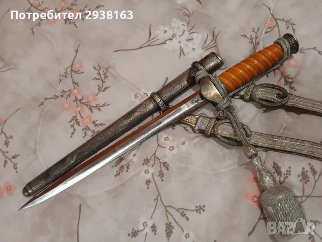 Общовойскови кортик Трети райх , снимка 4 - Антикварни и старинни предмети - 50423924