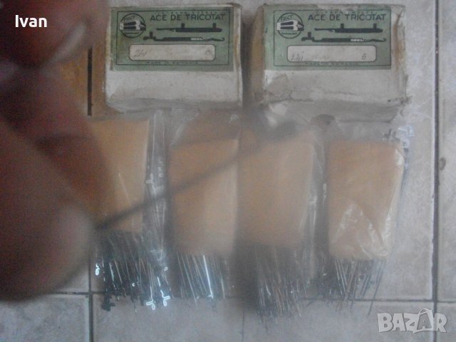 Нови Оригинални Плетачни Игли-За Плетачна Ръчна Машина-Старо Качество-Румънски-FAT-Ace de tricotat, снимка 8 - Други инструменти - 42931678