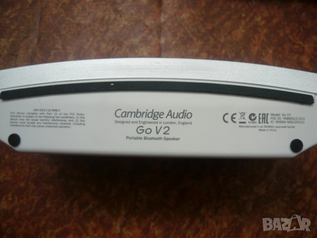 Cambridge Audio Go V2 aptX, снимка 2 - Bluetooth тонколони - 40497307