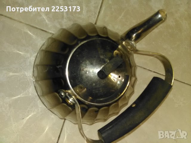 Продавам руски бронзов чайник, снимка 1 - Декорация за дома - 28677382