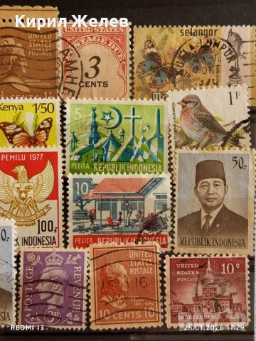 Стари пощенски марки от цял свят смесени КЕНИЯ, АМЕРИКА, БЕЛГИЯ за КОЛЕКЦИЯ ДЕКОРАЦИЯ 52000, снимка 3 - Филателия - 53218666