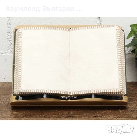 Бамбукова поставка за таблет, лаптоп, рисуване или четене на книга, снимка 5 - Други стоки за дома - 43300329