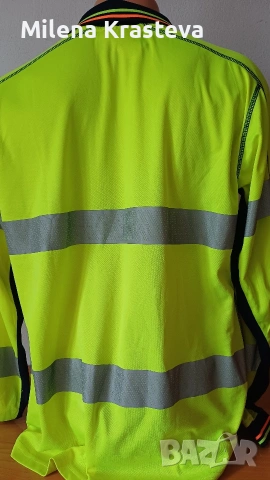 Светлоотразителна дишаща блуза, снимка 3 - Блузи - 53449428
