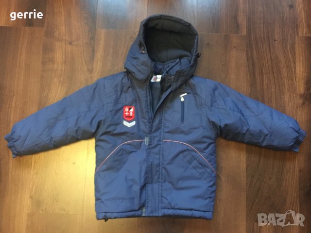 Детско дебело зимно яке с пухкава подплата - до 128см