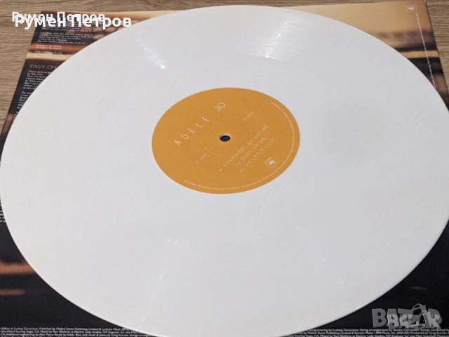 ADELE - 30 - Exclusive White Vinyl - Специално издание бяла плоча, снимка 3 - Грамофонни плочи - 51593242