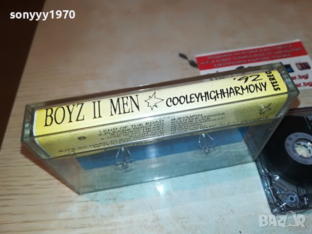 BOYZ II MEN-КАСЕТА 0505222017, снимка 4 - Аудио касети - 36671363