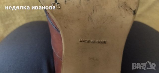 Дамски сандали JOE SANOHEZ-естествена кожа, снимка 6 - Дамски обувки на ток - 36659128