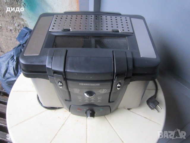 фритюрник немски инокс 701-19, снимка 3 - Фритюрници - 27153033