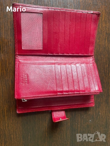 Petek дамски портфейл червен, снимка 4 - Портфейли, портмонета - 53219538