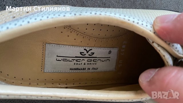 Walter Genuin Leather Golf Shoes, снимка 8 - Други - 37445940