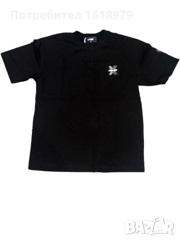 Мъжка тениска код 16 - бяла, черна  и розова, снимка 3 - Тениски - 53343998