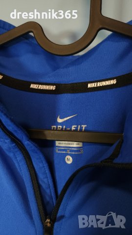 NIKE Running Dri-Fit Блуза/Мъжка М, снимка 3 - Спортни дрехи, екипи - 43179482
