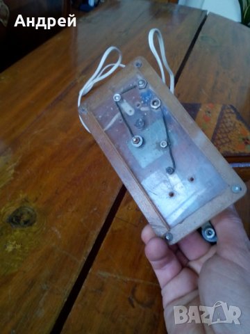 Стар морзов манипулатор,ключ,зумер, снимка 3 - Антикварни и старинни предмети - 27499688