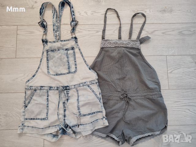 Дрехи ХС, С, М размер-тениски, гащеризони, дънки,блузи , снимка 15 - Гащеризони - 36456878