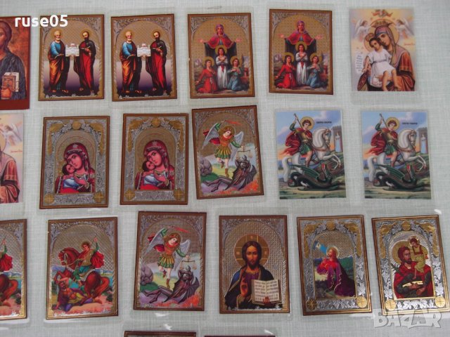 Лот от 20 бр. църковни календарчета ламинирани, снимка 3 - Други ценни предмети - 28416866