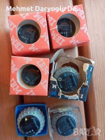 Голф топки за пишеща машина IBM Selectric., снимка 11 - Други машини и части - 51451442