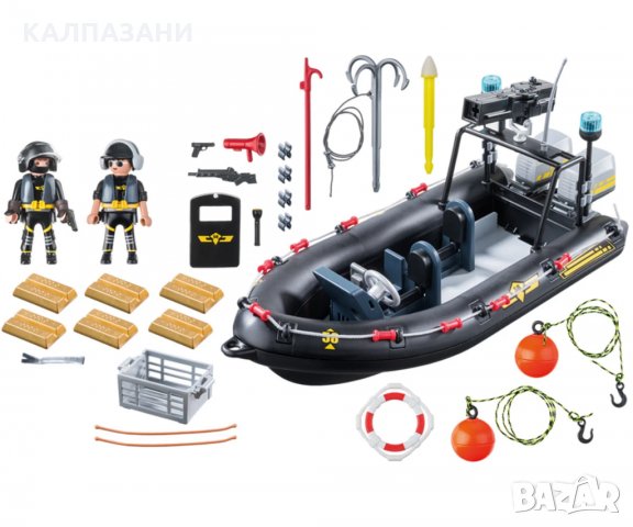 Playmobil - Лодка на специалните части 9362, снимка 2 - Конструктори - 33604056