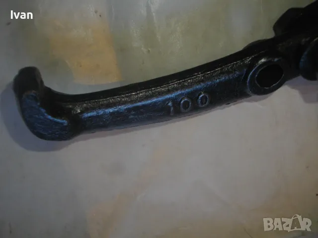 Немска СТАРО КАЧЕСТВО ТРИРАМЕННА СКОБА ЗА ВАДЕНЕ НА ЛАГЕРИ S45C 100, снимка 9 - Други инструменти - 47506929