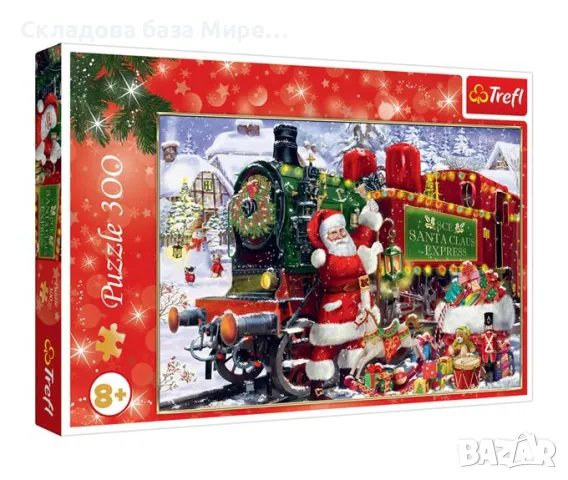 Коледен пъзел,Дядо коледа, 300 части, 68х48 см , снимка 1