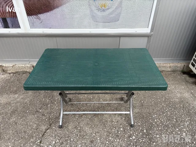 Маса градинска сгъваема 120х70см, снимка 9 - Градински мебели, декорация  - 44929095