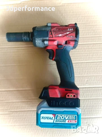 Преходник, адаптер, батерия Тотал, инструменти Milwaukee