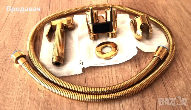 ХИГИЕНЕНА ДУШ СИСТЕМА - GOLD, снимка 2 - Душове - 49552800