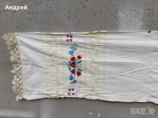 Стара обредна,ритуална кърпа #7, снимка 2 - Антикварни и старинни предмети - 44859099