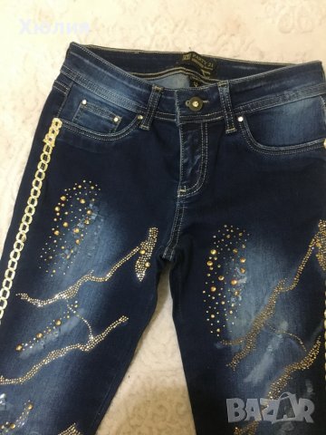 Нови еластични дънки , снимка 2 - Дънки - 36636084