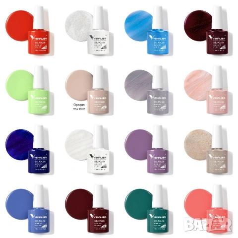 Промо ПАКЕТ 10 броя гел лак Venalisa, снимка 10 - Продукти за маникюр - 53536160
