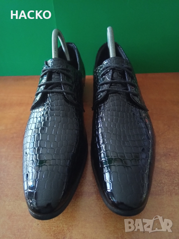 МЪЖКИ ОБУВКИ CASTELLEONE Номер 41 Стелка 25,5 см. 100% Естествена Кожа, снимка 2 - Официални обувки - 44855351