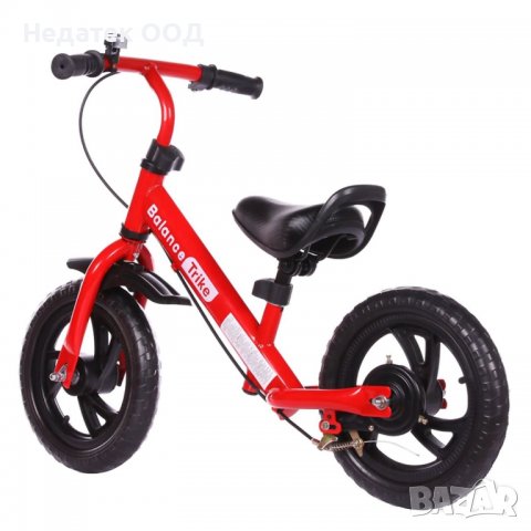 Велосипед за баланс, Червен, снимка 2 - Детски велосипеди, триколки и коли - 40180715