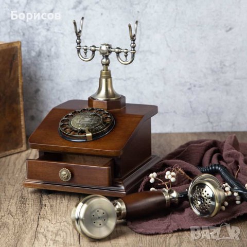 Нов Ретро Телефон Аналогов с Шайба, снимка 2 - Други - 40870766